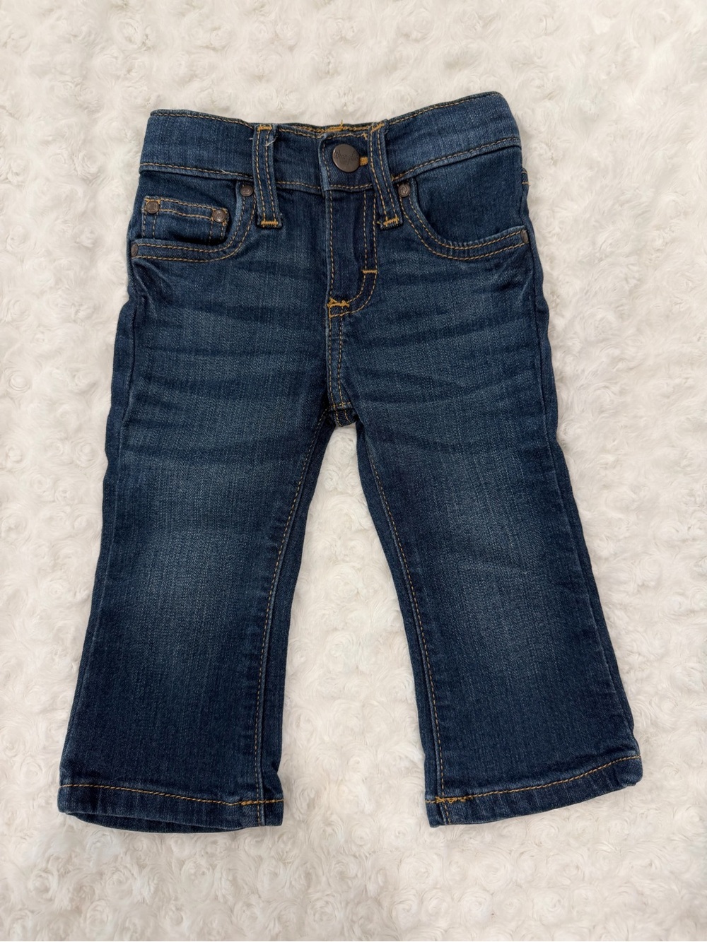 Wrangler Dark Blue Kids Denim Jeans